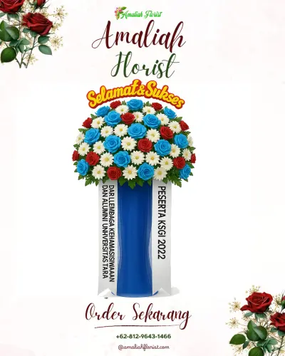 Standing Flower di Bandara Hasan Sadikin Bandung